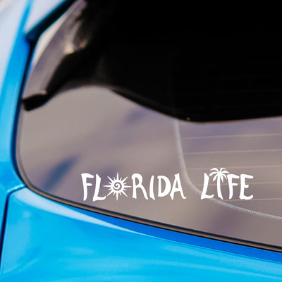 Florida Life 8" Decal